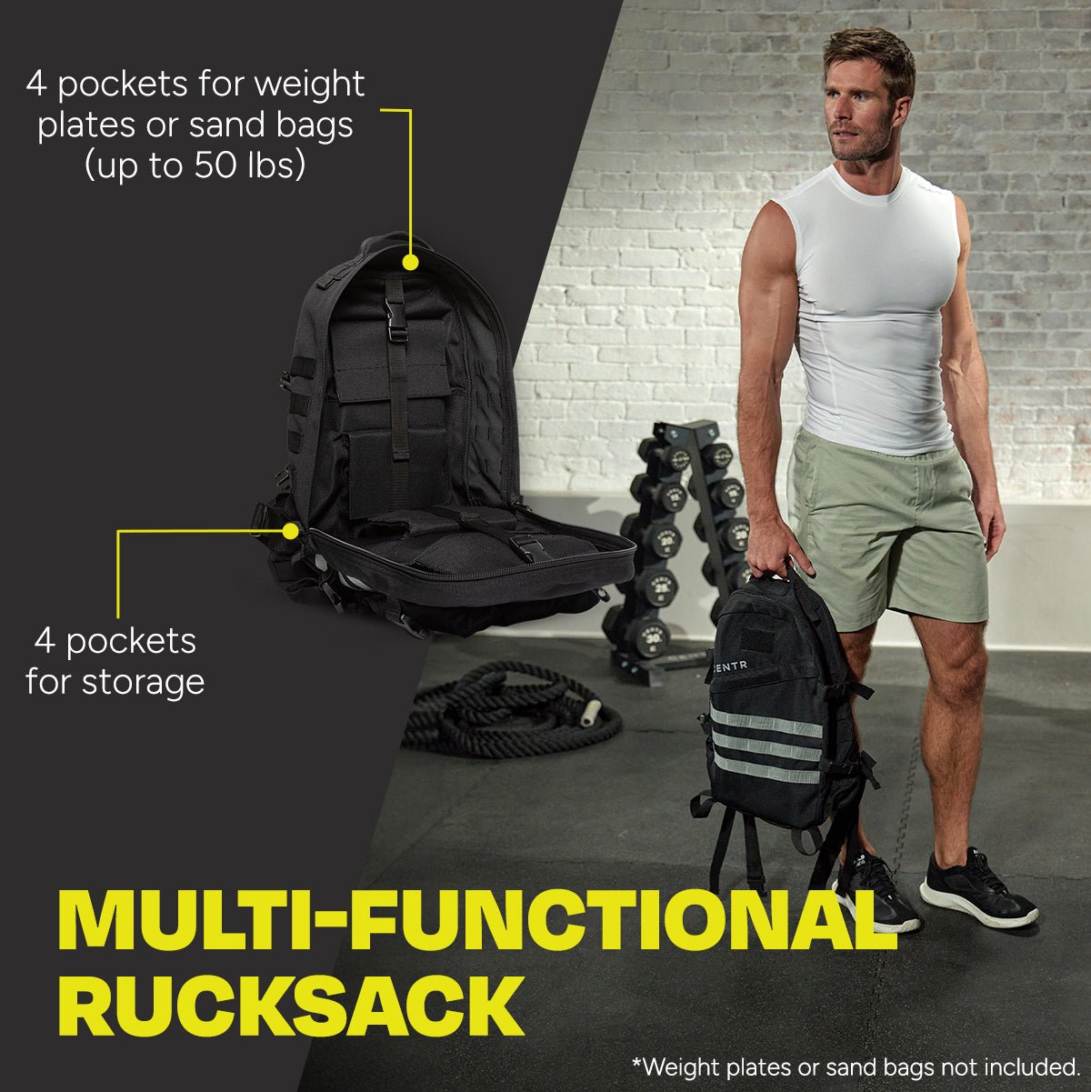 Centr Rucksack (up to 50 LB)