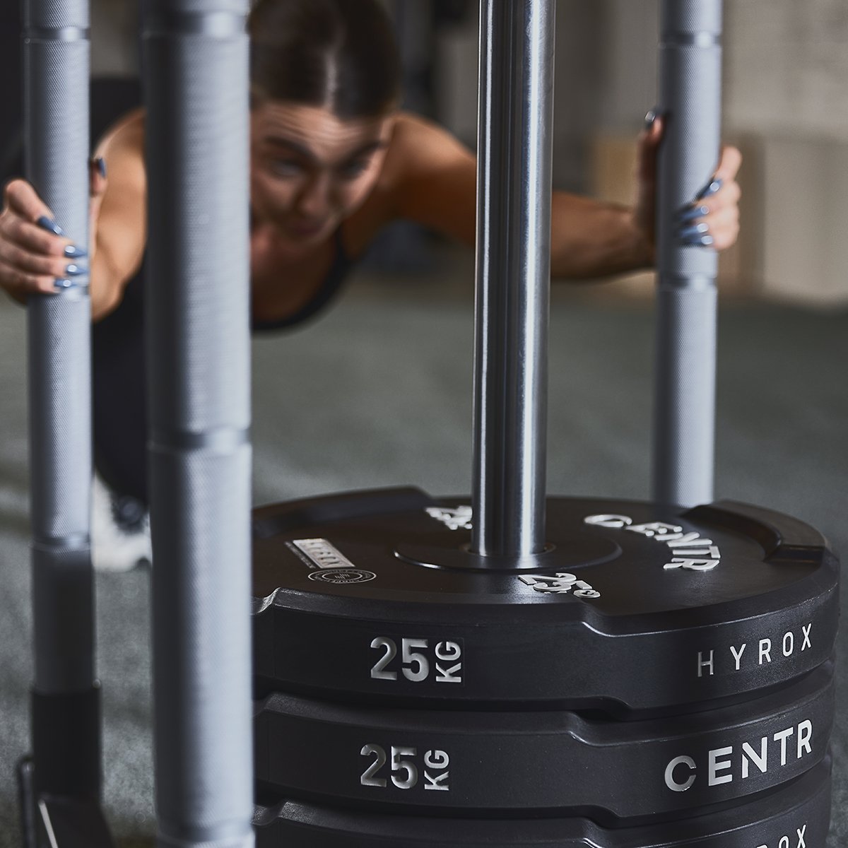 HYROX Official Competition Edge Bumper Plate
