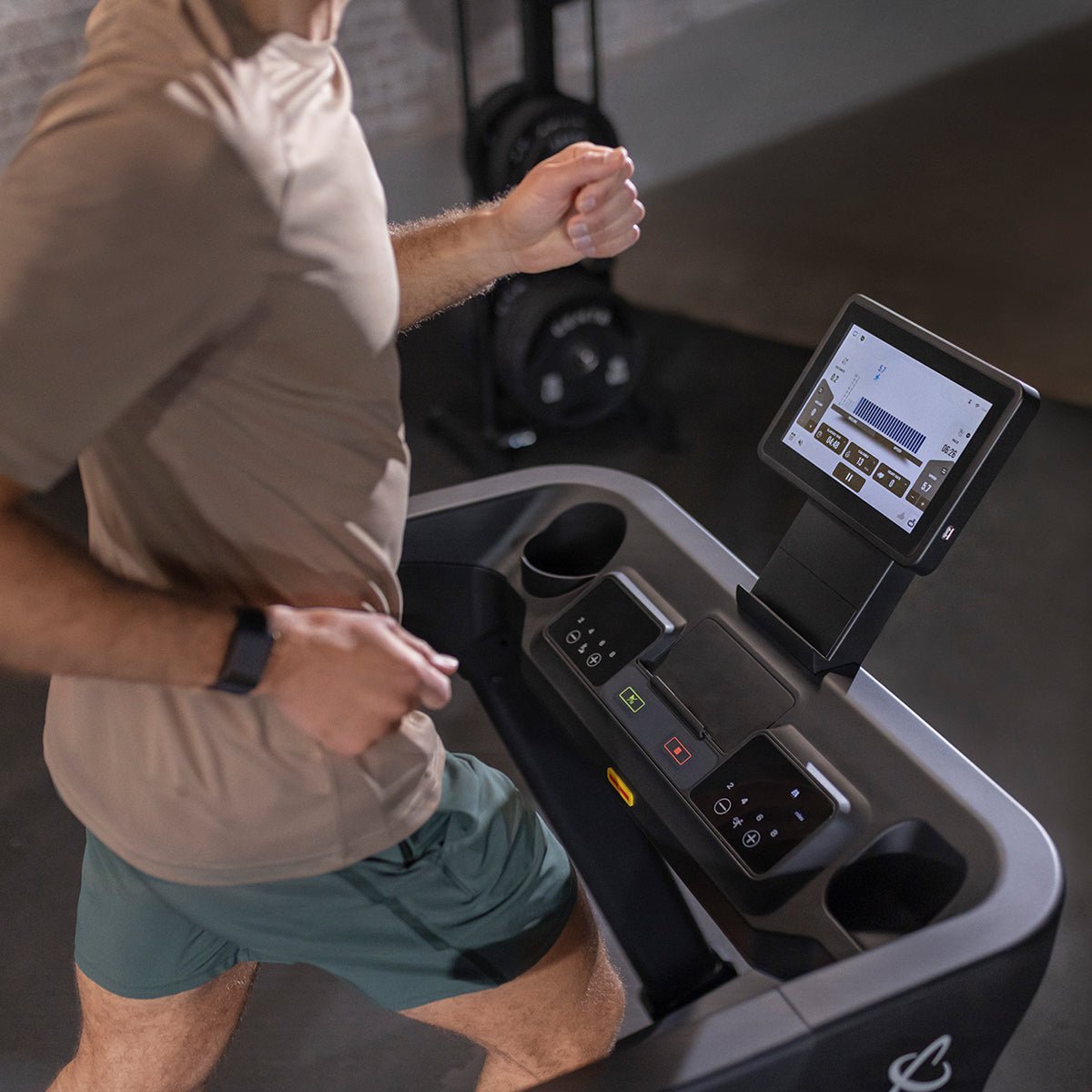 Inspire Series T4s Folding Treadmill with 10" Screen