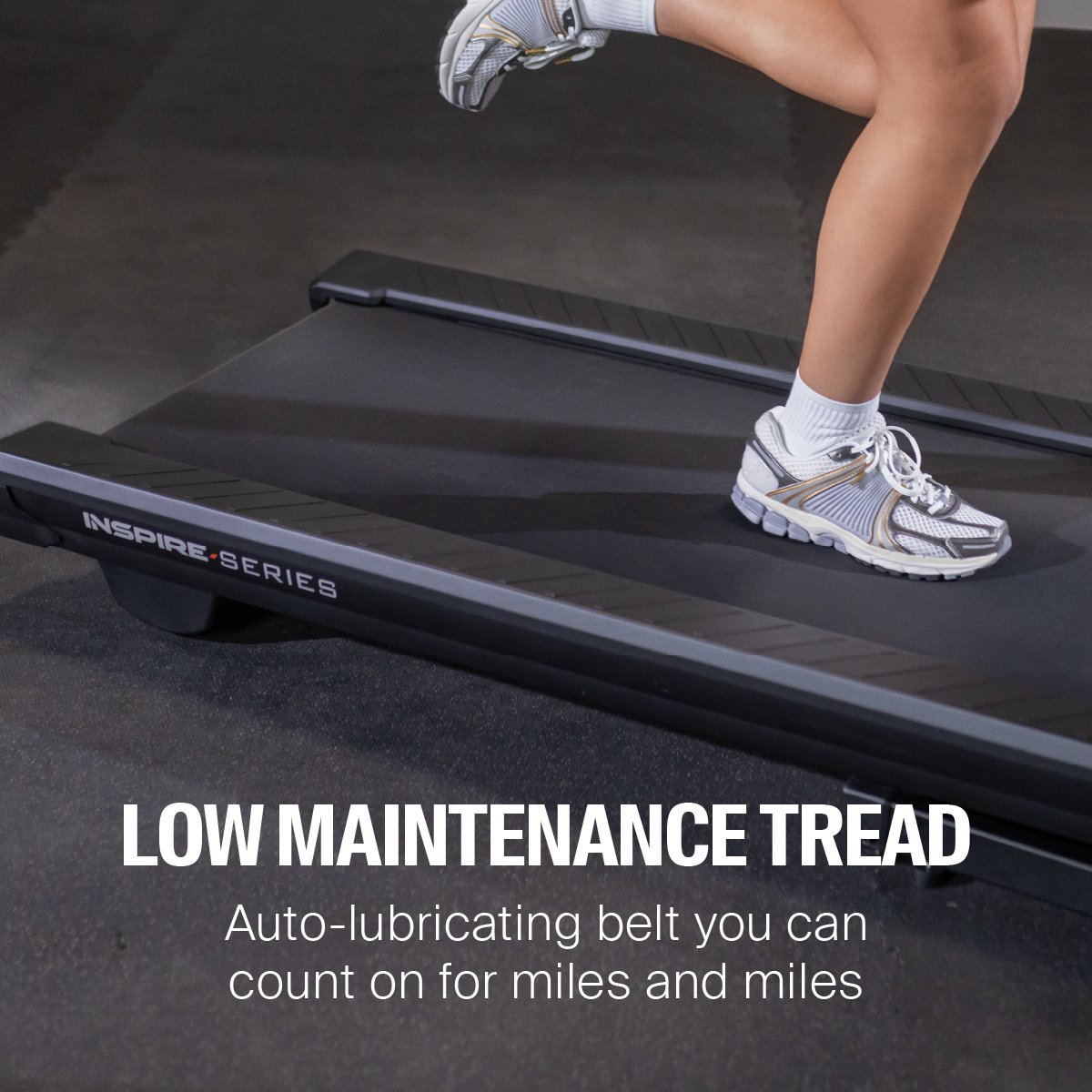 Inspire Series T4s Folding Treadmill with 10" Screen