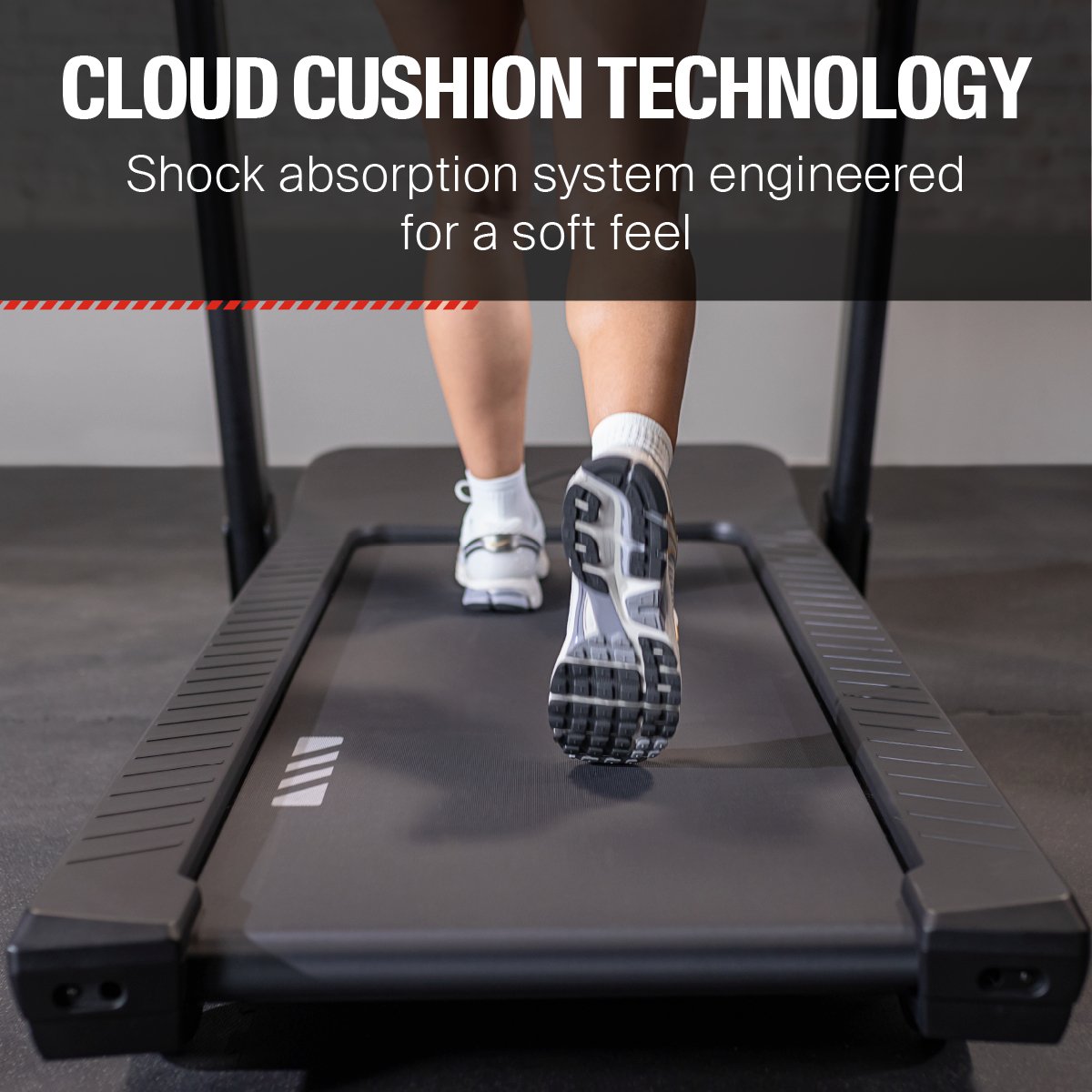 Inspire Series T4s Folding Treadmill with 10" Screen